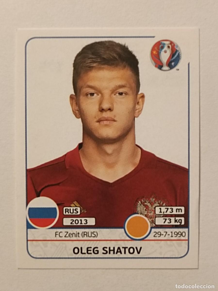 Football Stickers: #175 OLEG SHATOV (RUSIA) EURO FRANCIA 2016 PANINI