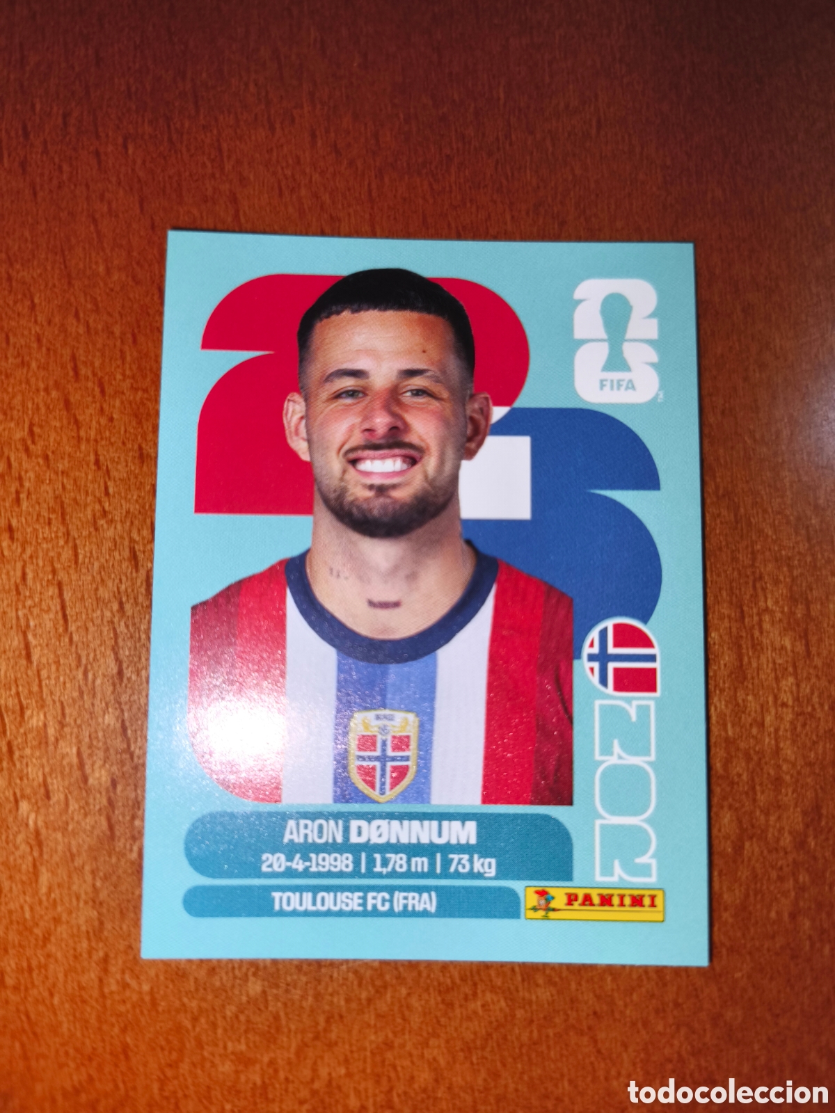 Figurine di Calcio: NOR17 Aron Donnum Fifa World Cup 2026 Noruega