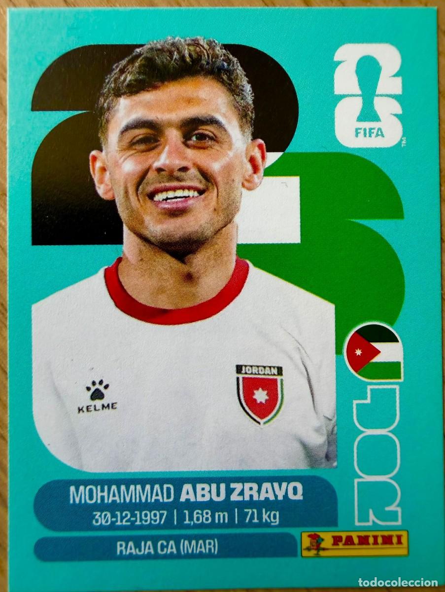 Figurine di Calcio: JOR19 JOR 19 ABU ZRAYQ JORDANIA MUNDIAL FIFA WORLD CUP 2026 26 STICKER CROMO PANINI SIN PEGAR