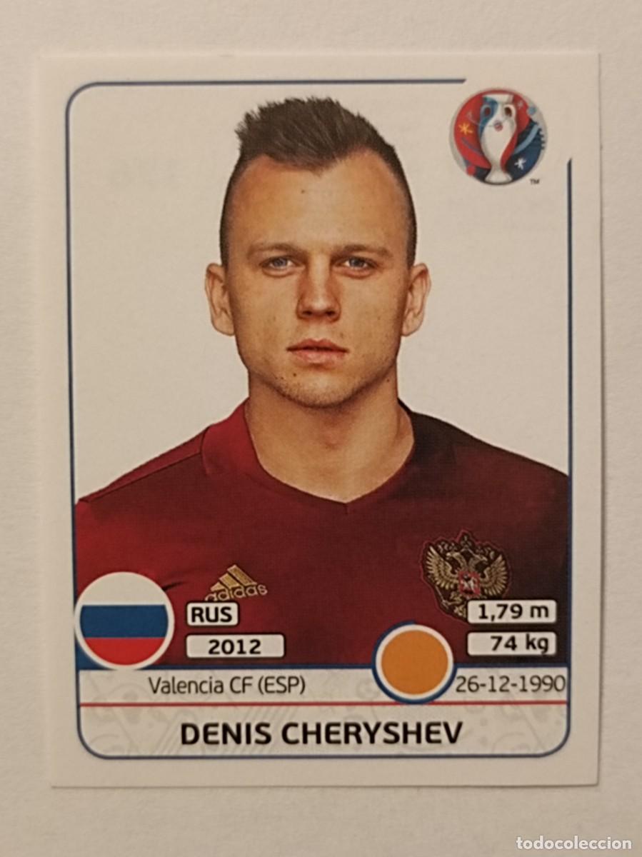 Cromos de Futebol: #176 DENIS CHERYSHEV (RUSIA) EURO FRANCIA 2016 PANINI