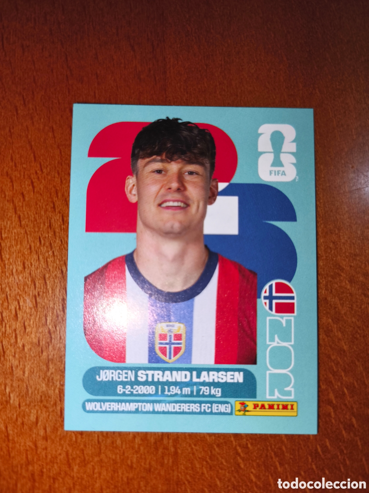 Cromos de Futebol: NOR18 Jorgen Strand Larsen Fifa World Cup 2026 Noruega