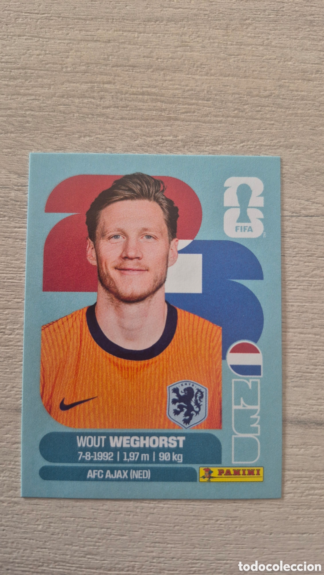 Cartes &agrave; collectionner de Football: NED19 Weghorst FIFA World Cup 2026