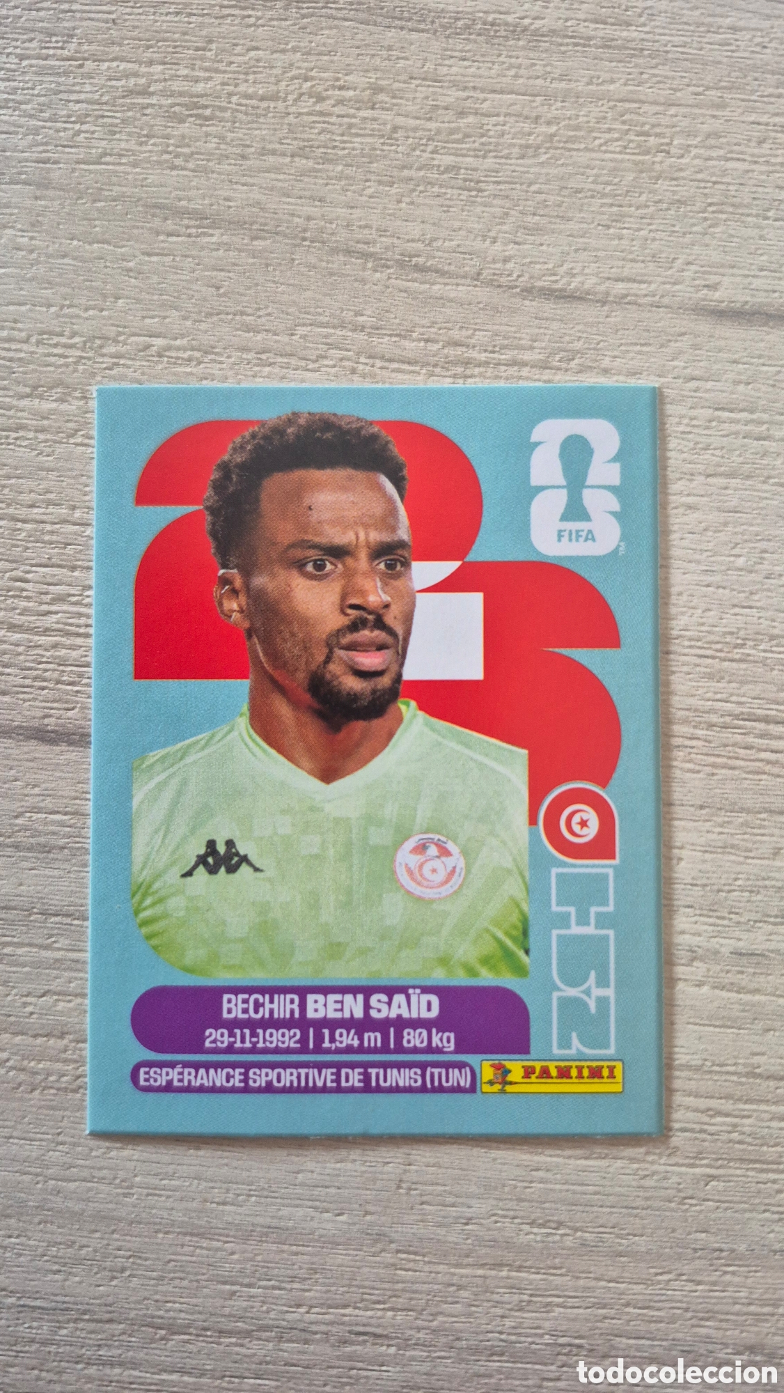 Cromos de F&uacute;tbol: TUN2 Ben Sa&iuml;d FIFA World Cup 2026