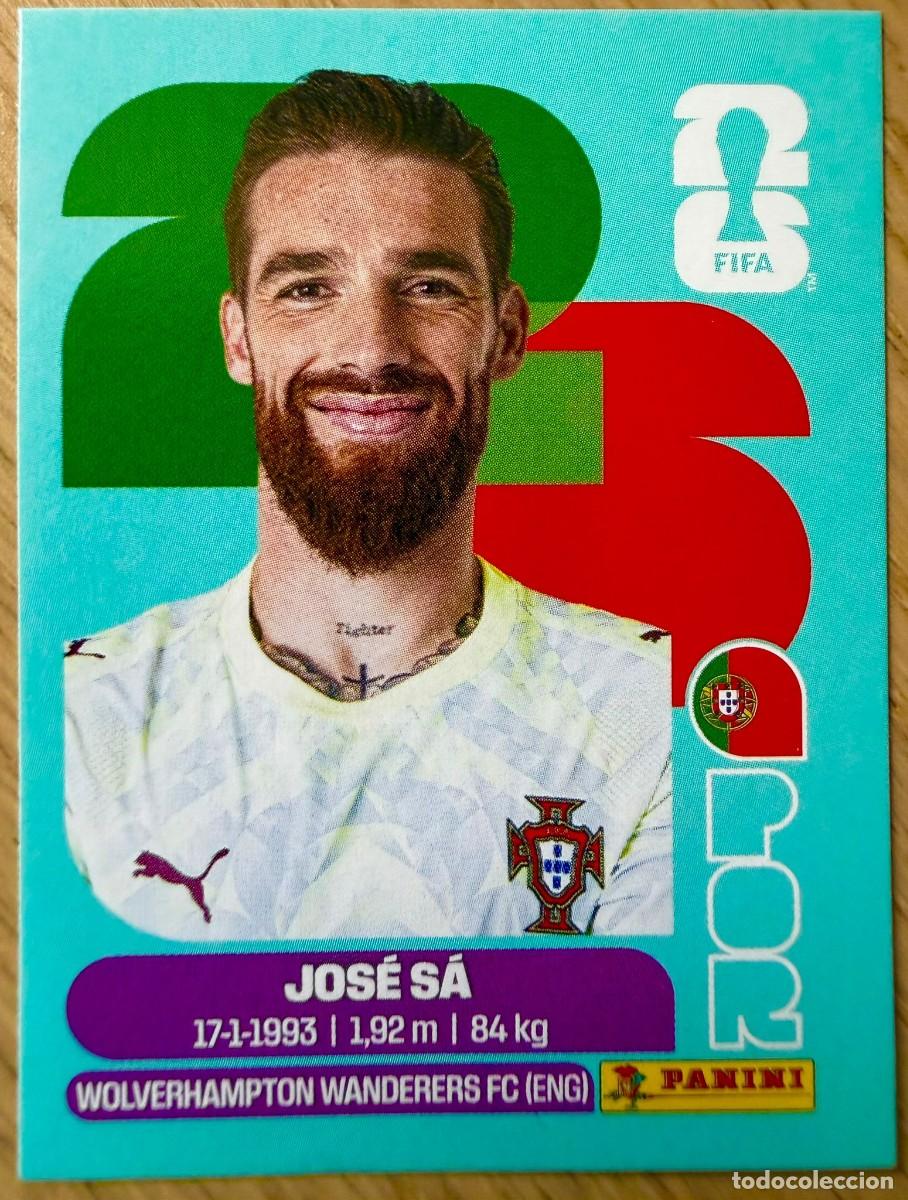 Cromos de F&uacute;tbol: POR3 POR 3 JOSE SA PORTUGAL MUNDIAL FIFA WORLD CUP 2026 26 STICKER CROMO PANINI SIN PEGAR