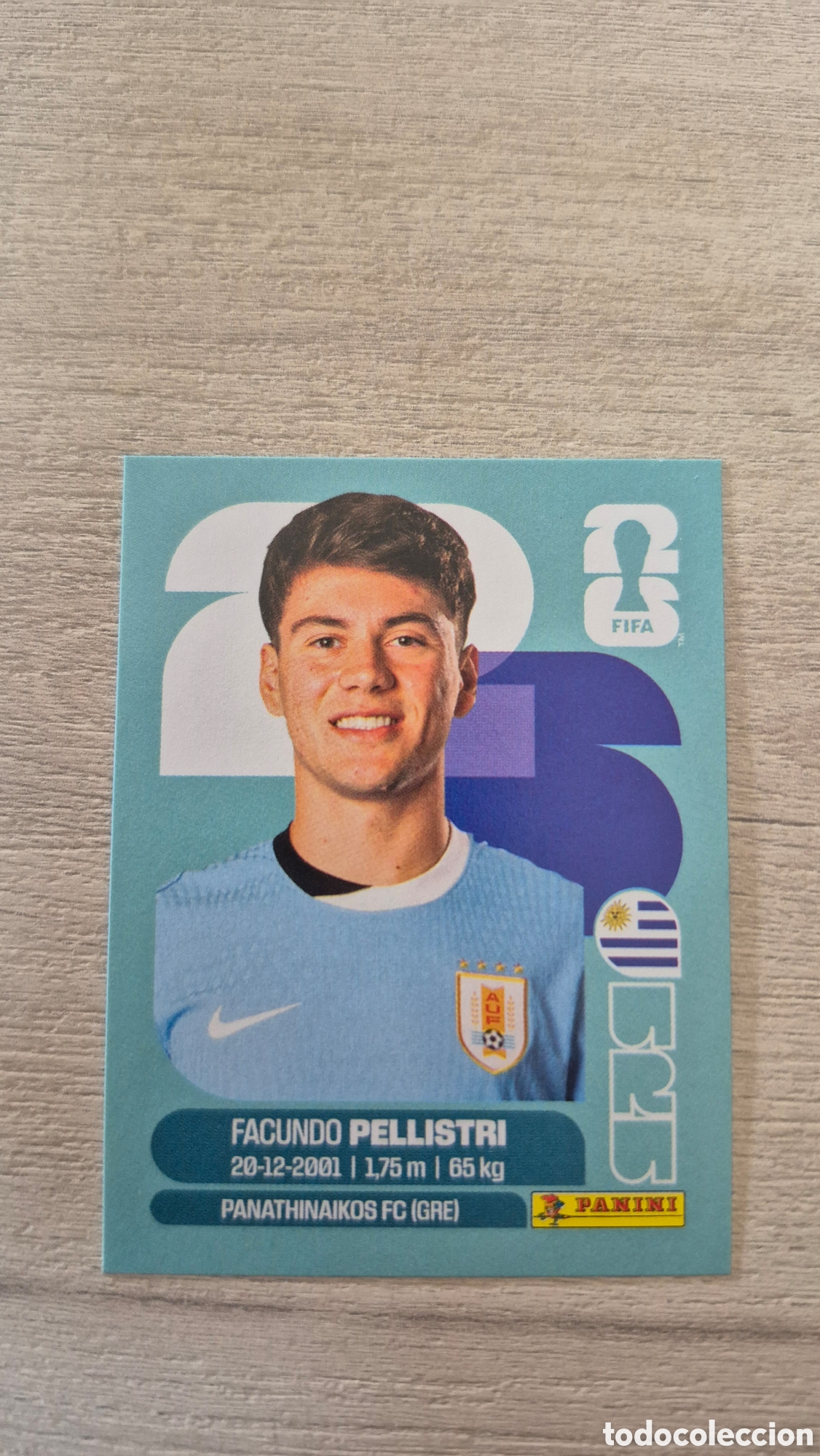 Cromos de F&uacute;tbol: URU20 Pellistri FIFA World Cup 2026