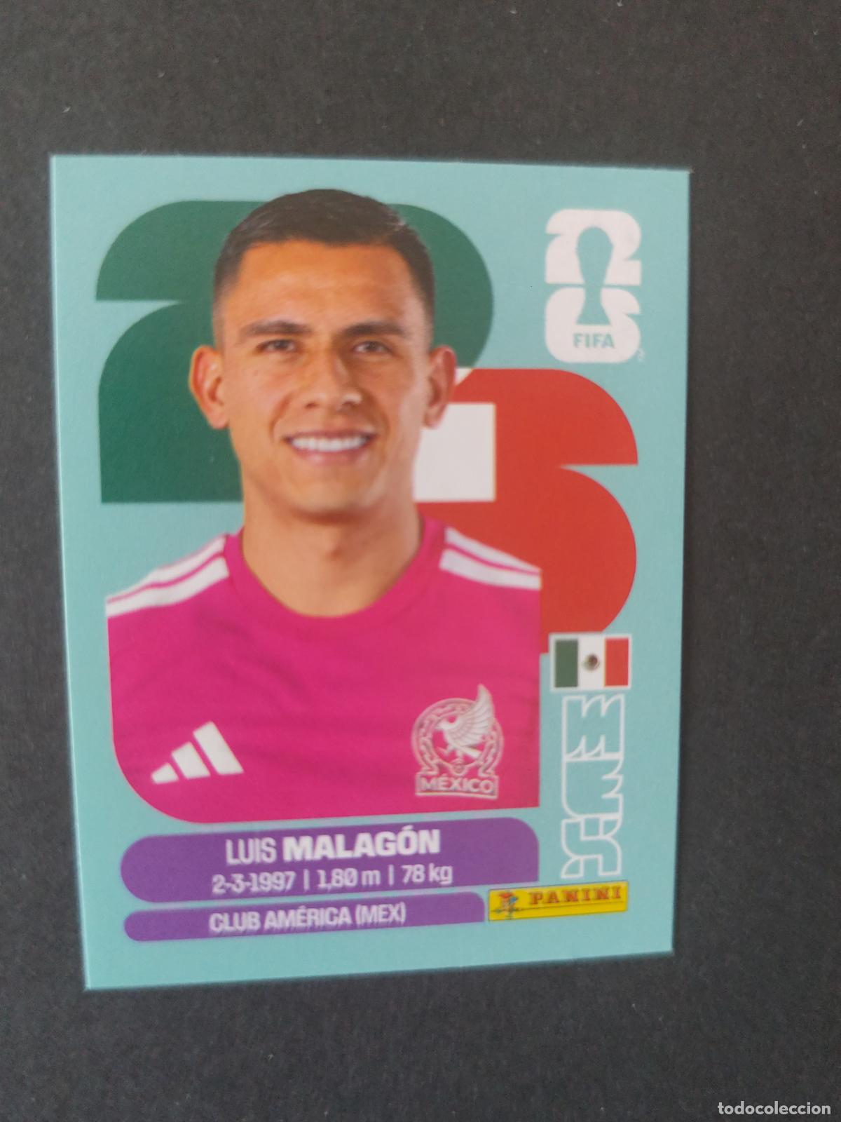 Cromos de F&uacute;tbol: MEX2 LUIS MALAG&Oacute;N 2 M&Eacute;XICO MUNDIAL FIFA WORLD CUP 2026 STICKER PANINI SIN PEGAR