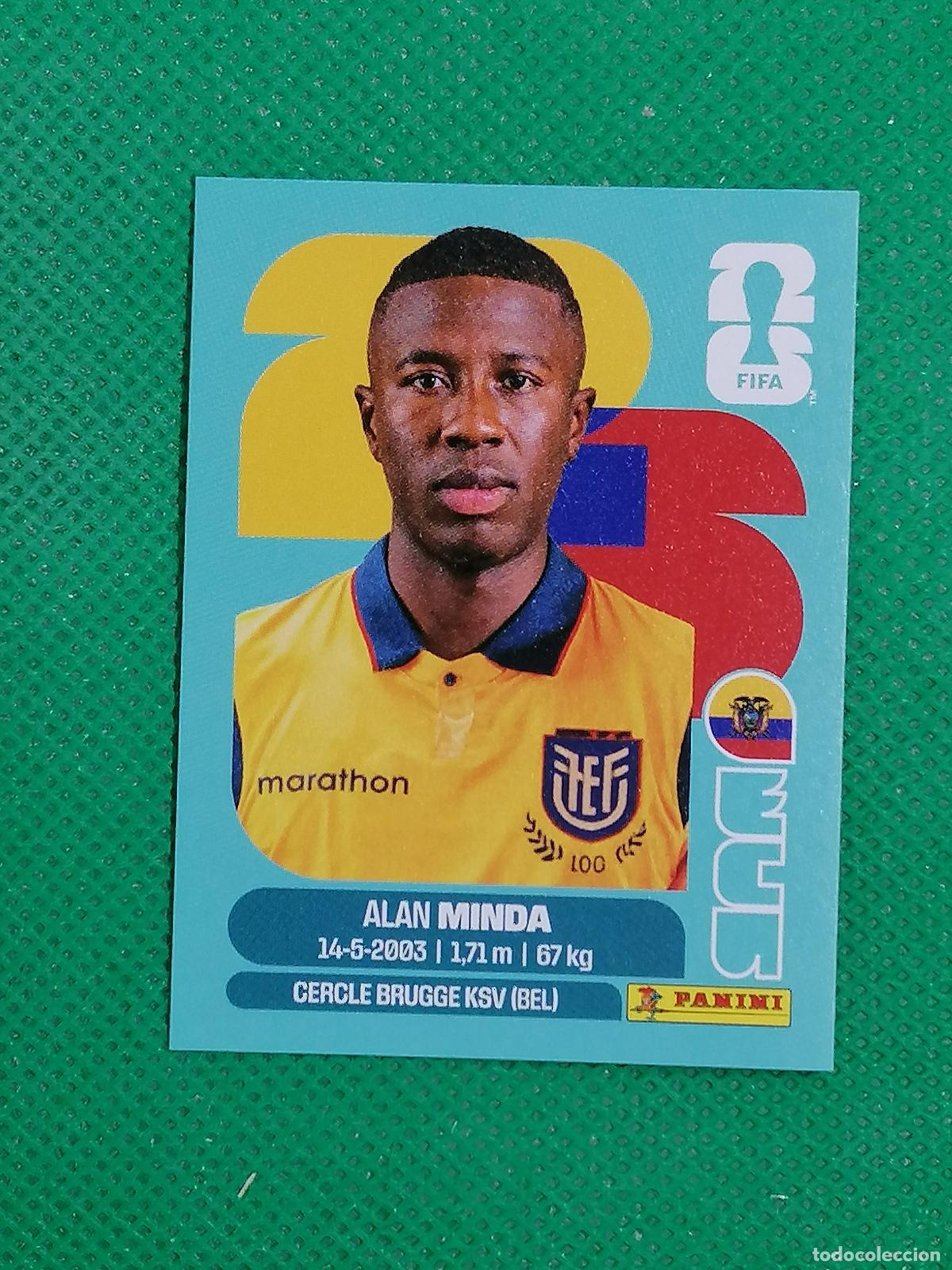 Cromos de F&uacute;tbol: ECU 18 ECU18 ALAN MINDA ECUADOR ⚽ PANINI FIFA MUNDIAL WORLD CUP 26 2026 STICKER ⚽