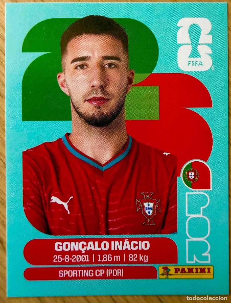 Cromos de F&uacute;tbol: POR8 POR 8 GON&Ccedil;ALO INACIO PORTUGAL MUNDIAL FIFA WORLD CUP 2026 26 STICKER CROMO PANINI SIN PEGAR