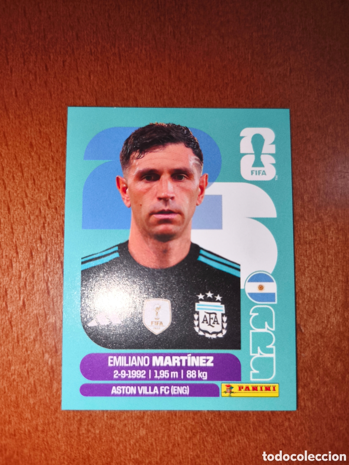 Cromos de F&uacute;tbol: ARG2 Emiliano Mart&iacute;nez Fifa World Cup 2026 Argentina
