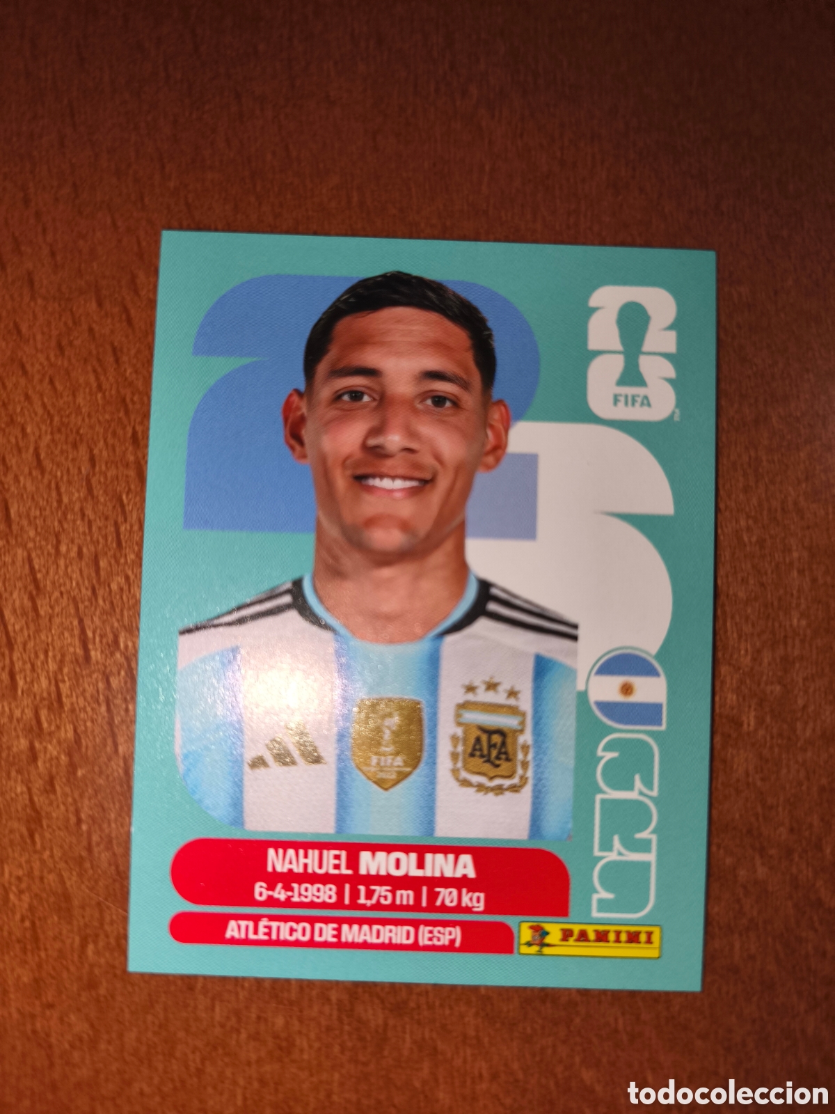 Cromos de F&uacute;tbol: ARG3 Nahuel Molina Fifa World Cup 2026 Argentina