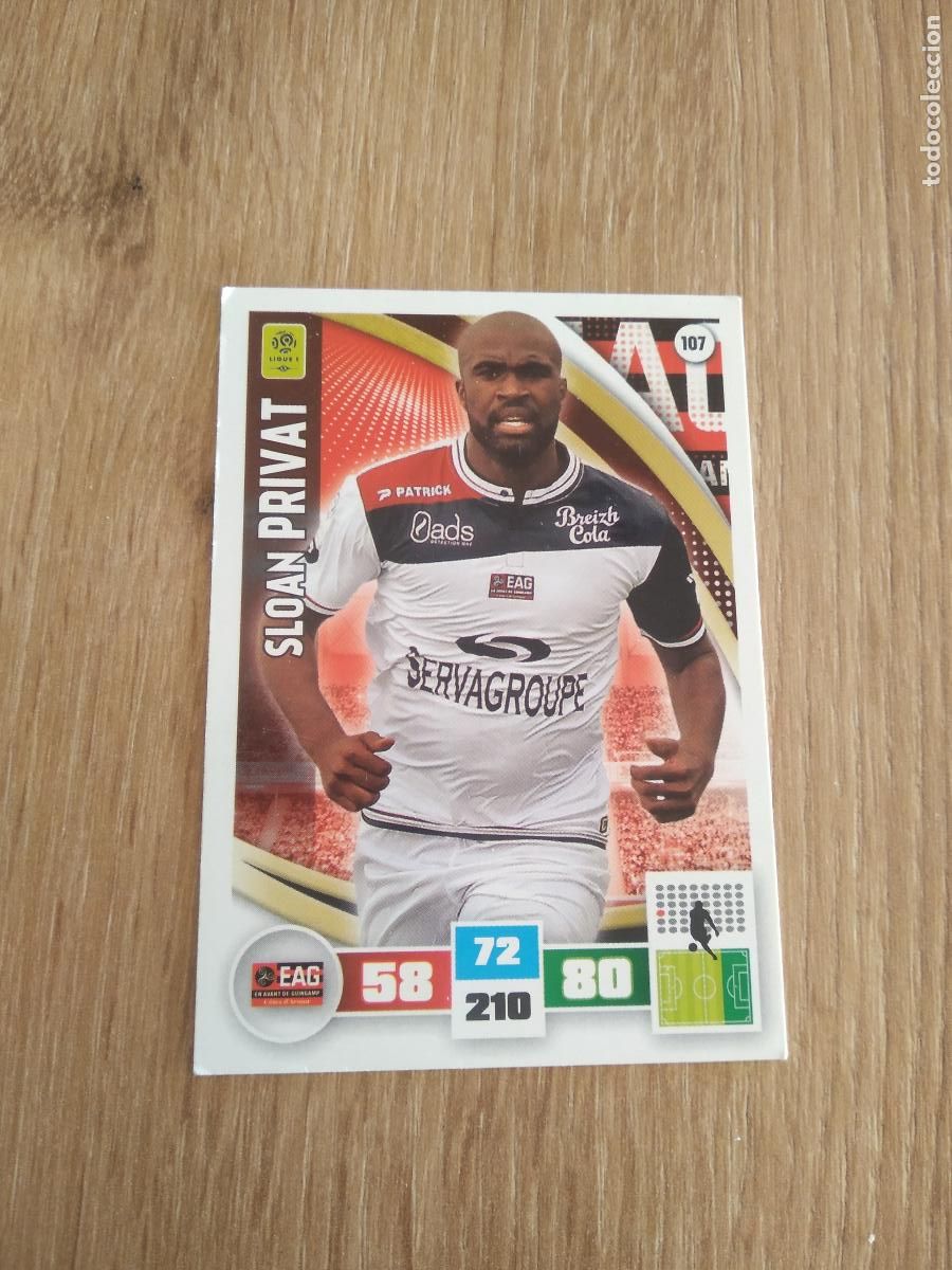 Fu&szlig;ball-Sticker: 107 SLOAN PRIVAT GUINGAMP CROMO FUTBOL PANINI LIGA FRANCIA 2016-2017 FOOT LIGUE 1 ADRENALYN 16-17