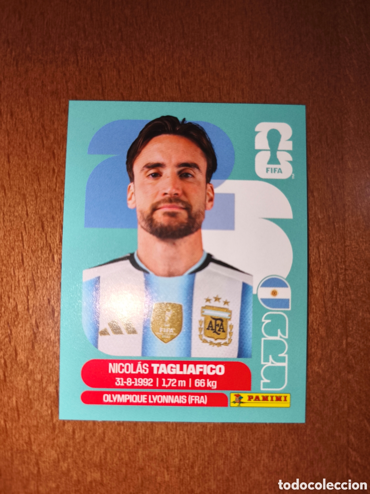 Figurine di Calcio: ARG6 Nicol&aacute;s Tagliafico Fifa World Cup 2026 Argentina