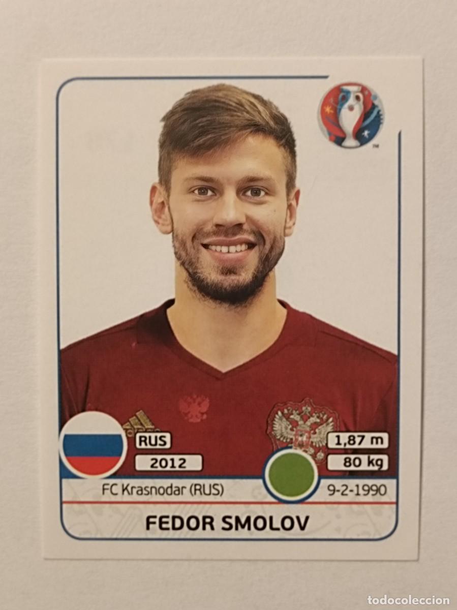 Fu&szlig;ball-Sticker: #178 FEDOR SMOLOV (RUSIA) EURO FRANCIA 2016 PANINI
