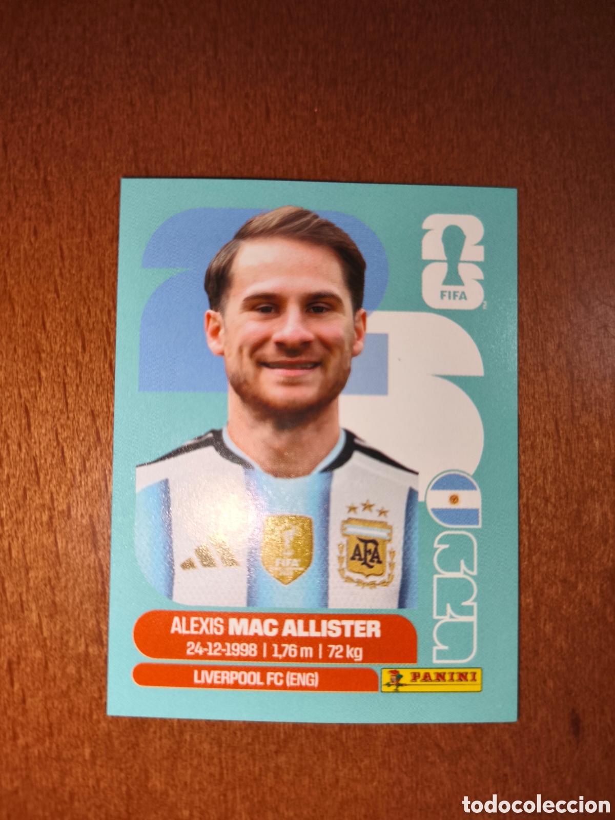 Football Stickers: ARG9 Alexis Mac Allister Fifa World Cup 2026 Argentina