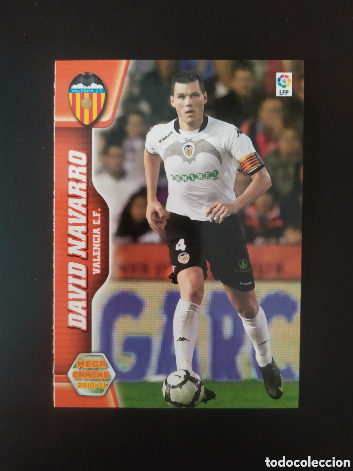 Figurine di Calcio: Megacracks 2010 2011 10 11 panini David Navarro n&deg; 312 Valencia