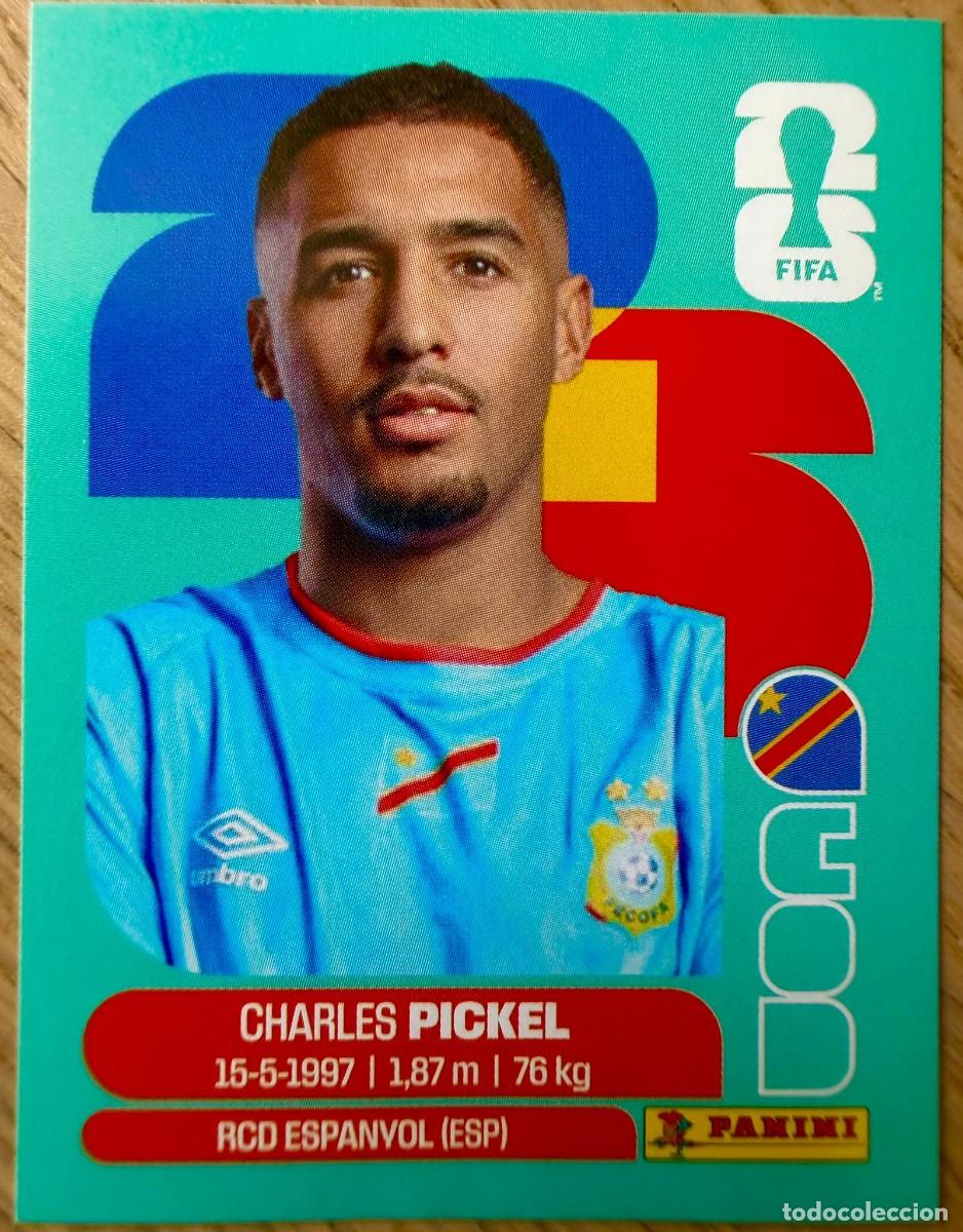 Football Stickers: COD8 COD 8 PICKEL REPUBLICA CONGO MUNDIAL FIFA WORLD CUP 2026 26 STICKER CROMO PANINI SIN PEGAR
