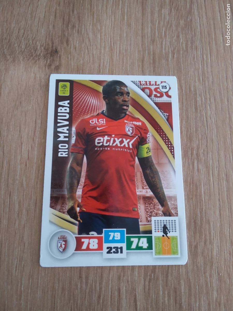 Football Stickers: 115 RIO MAVUBA LOSC LILLE CROMO FUTBOL PANINI LIGA FRANCIA 2016-2017 FOOT LIGUE 1 ADRENALYN 16-17