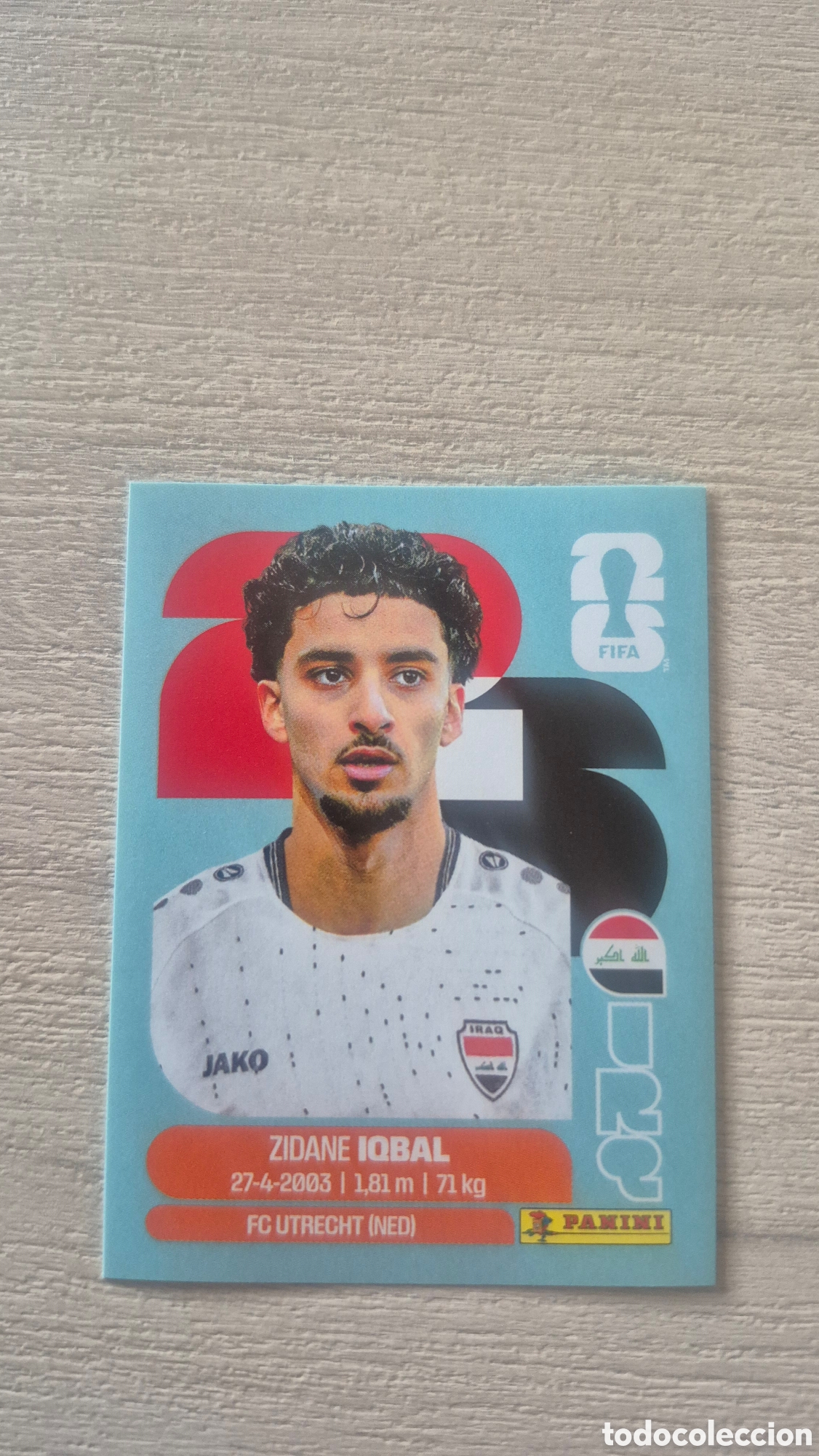 Football Stickers: IRQ9 Iqbal FIFA World Cup 2026