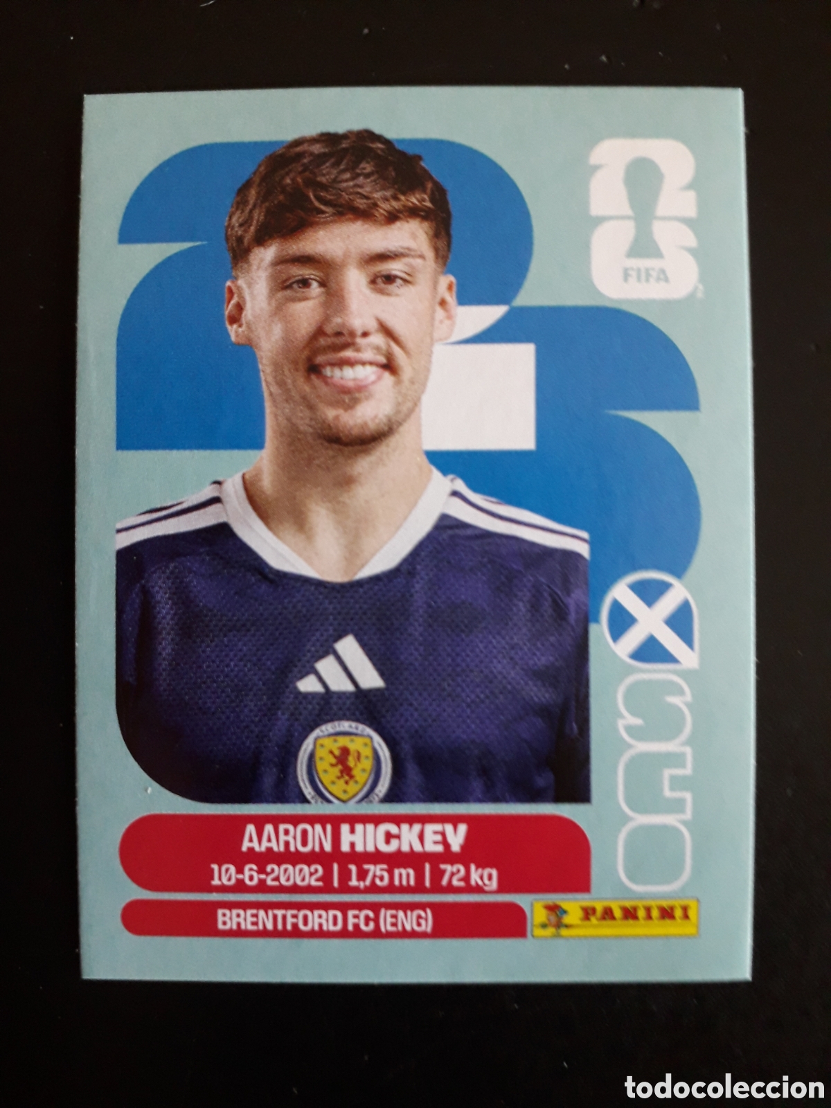 Football Stickers: HICKEY ESCOCIA SCO 5 MUNDIAL F&Uacute;TBOL 2026 FIFA WORLD CUP PANINI SIN PEGAR PEDIDO M&Iacute;NIMO 3&euro;