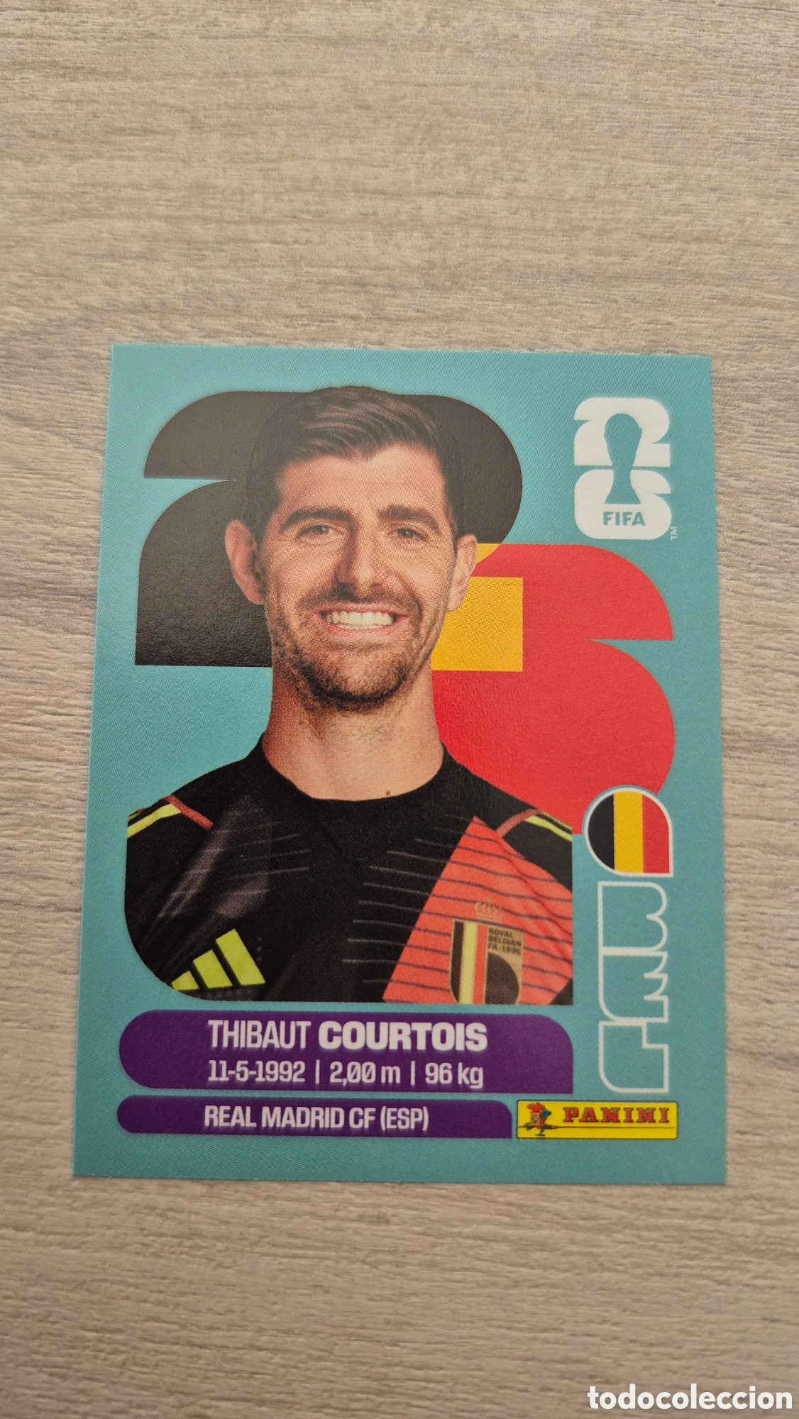 Figurine di Calcio: BEL2 Courtois FIFA World Cup 2026