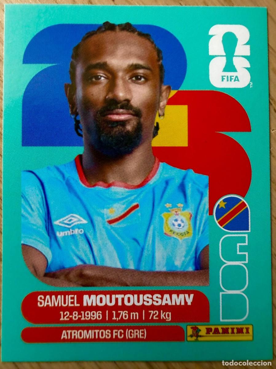 Figurine di Calcio: COD11 COD 11 MOUTOSSAMY REP. CONGO MUNDIAL FIFA WORLD CUP 2026 26 STICKER CROMO PANINI SIN PEGAR