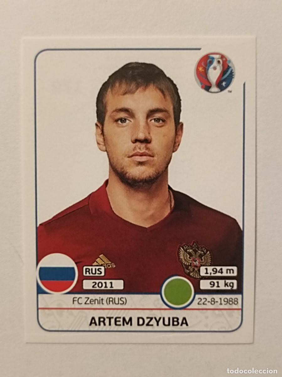 Figurine di Calcio: #179 ARTEM DZYUBA (RUSIA) EURO FRANCIA 2016 PANINI
