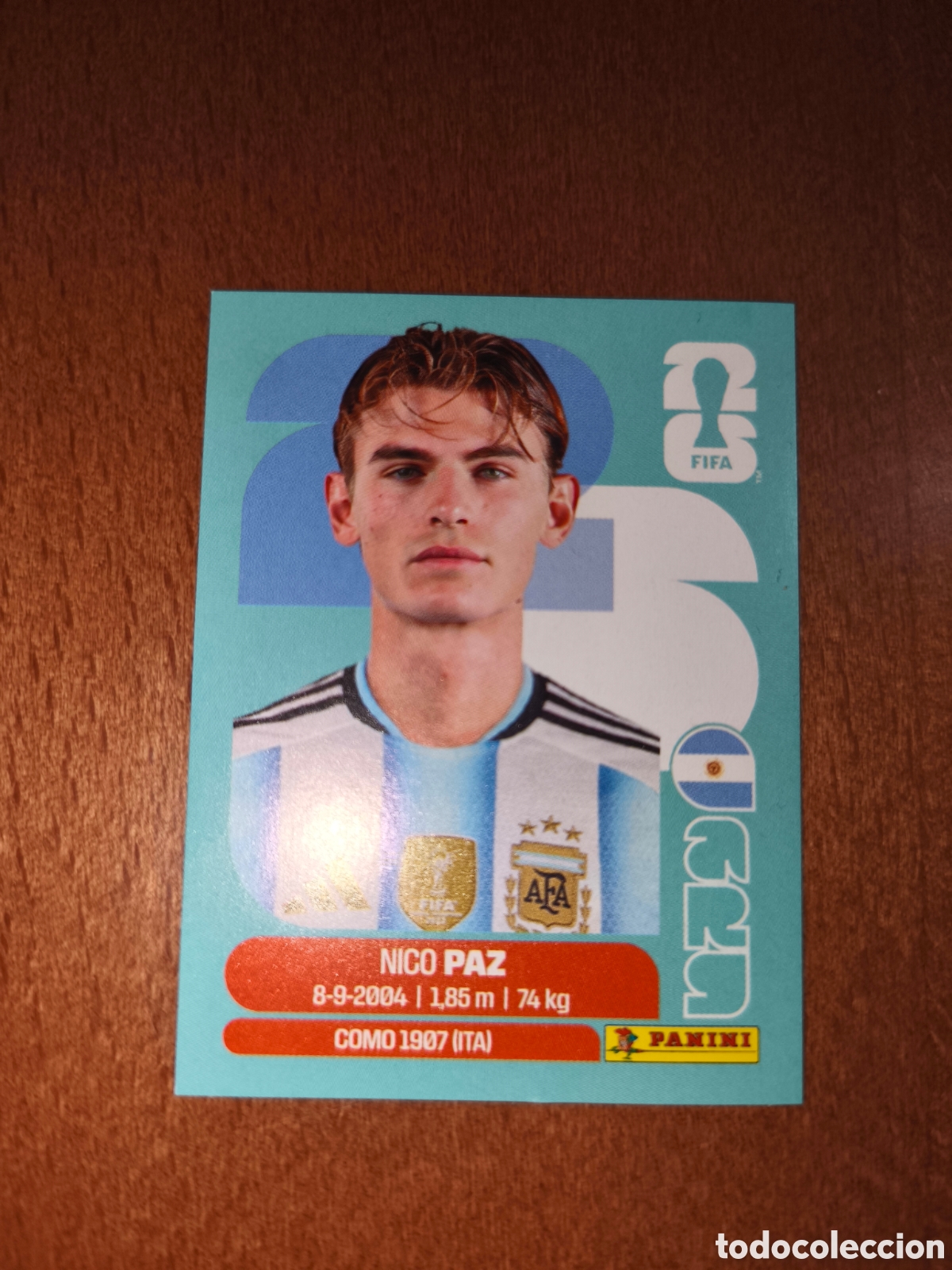 Figurine di Calcio: ARG14 Nico Paz Fifa World Cup 2026 Argentina