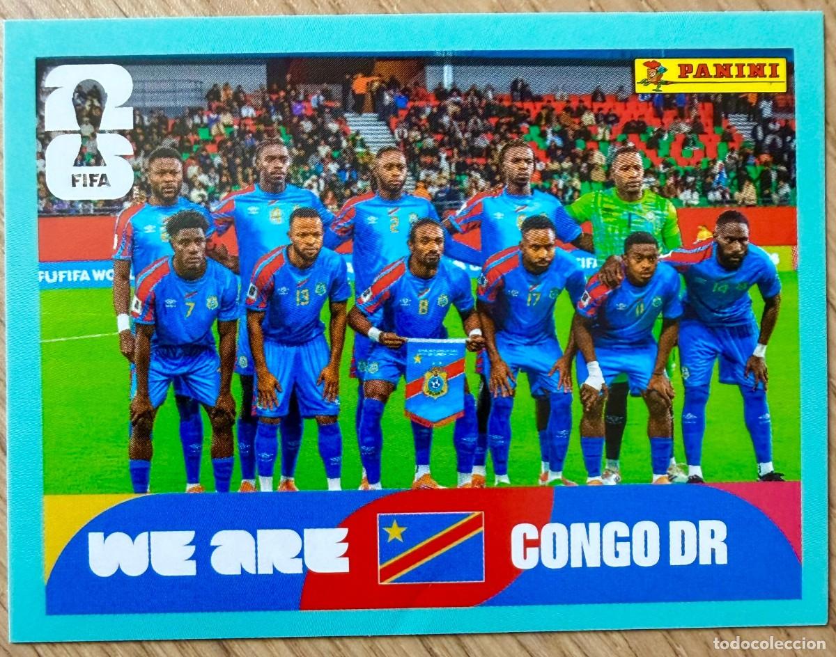 Figurine di Calcio: COD13 COD 13 PLANTILLA REPUBLICA CONGO MUNDIAL FIFA WORLD CUP 2026 26 STICKER CROMO PANINI SIN PEGAR