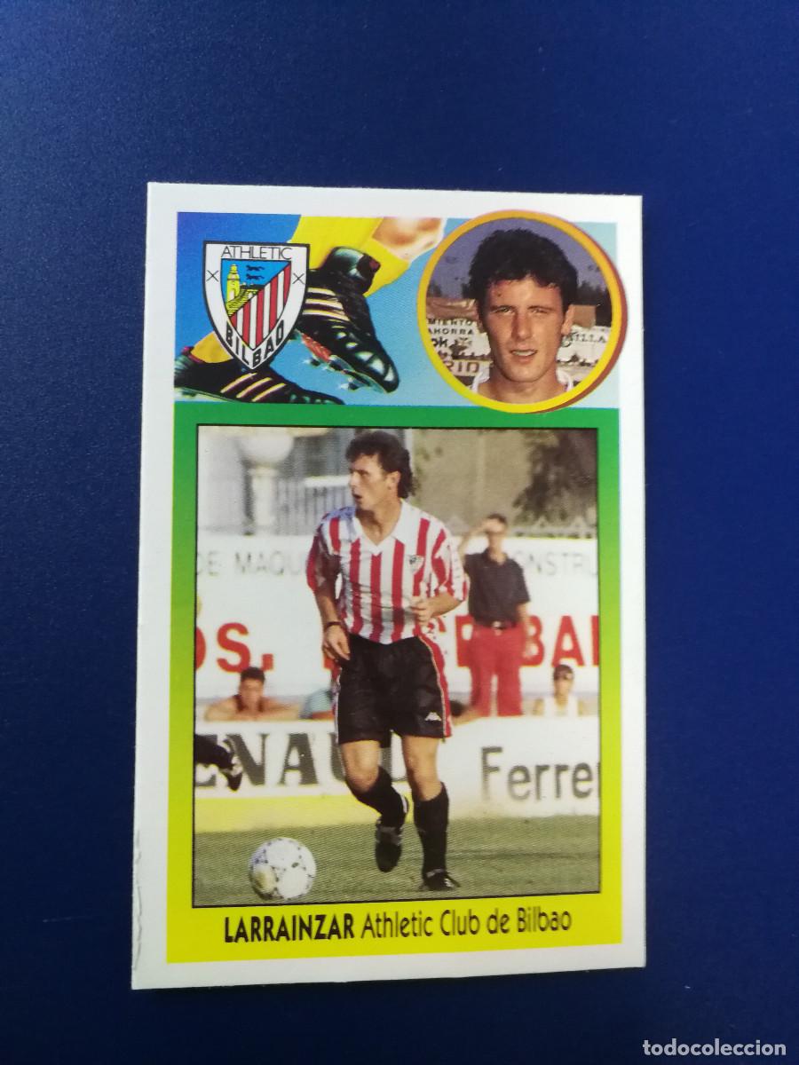 Figurine di Calcio: Larrainzar At de Bilbao, Ultimo Fichaje n&ordm; 19, versi&oacute;n, Este 3/94, despegado