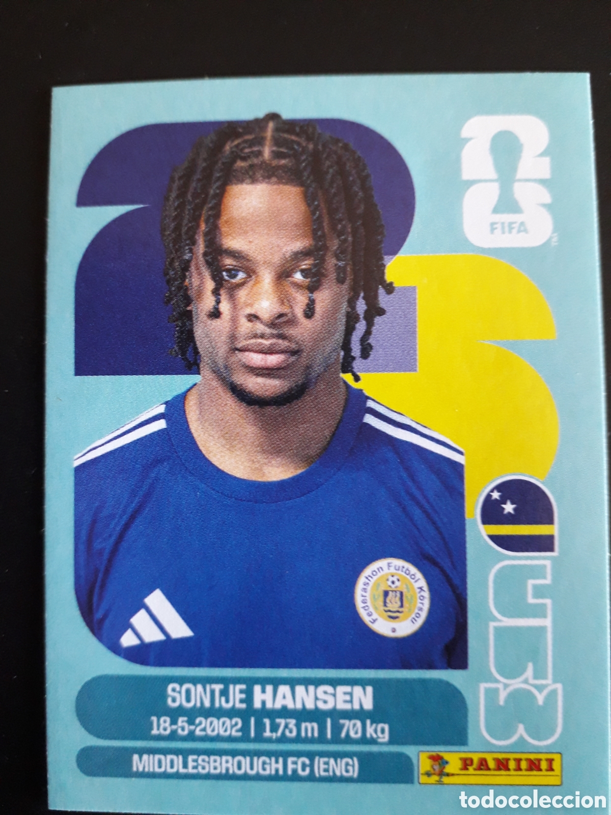 Football Stickers: HANSEN CURA&Ccedil;AO CUW 20 MUNDIAL F&Uacute;TBOL 2026 FIFA WORLD CUP PANINI SIN PEGAR PEDIDO M&Iacute;NIMO 3&euro;