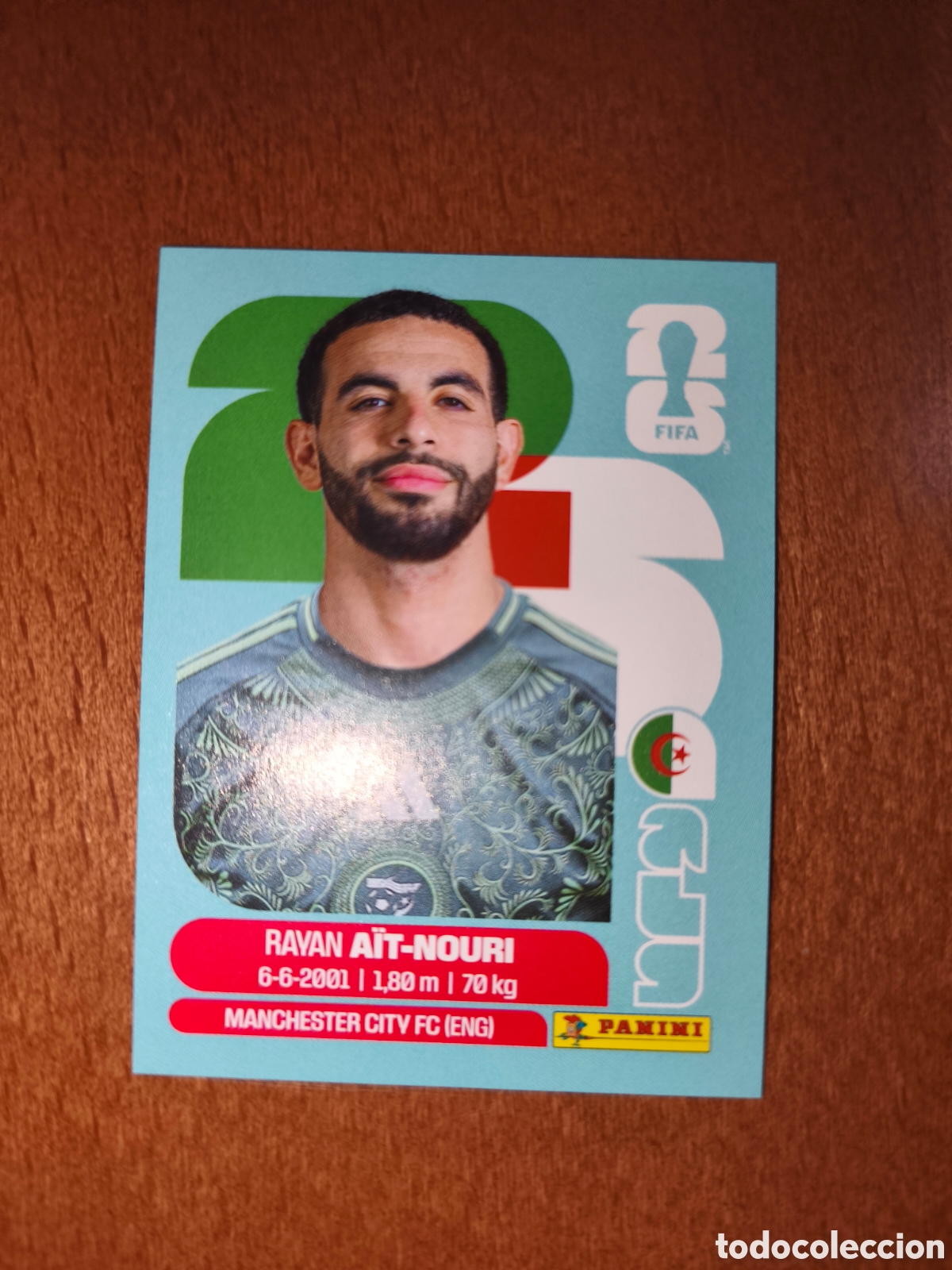 Football Stickers: ALG5 Rayan Ait-nouri Fifa World Cup 2026 Argelia