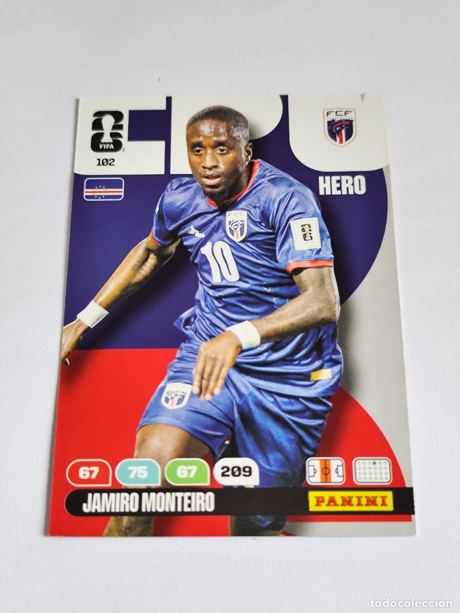 Football Stickers: FIFA WORLD CUP 2026 PANINI ADRENALYN XL 102 JAMIRO MONTEIRO - HERO CABO VERDE