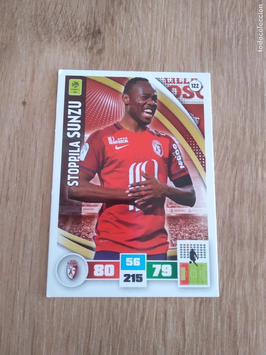 Football Stickers: 122 SUNZU LOSC LILLE CROMO FUTBOL PANINI LIGA FRANCIA 2016-2017 FOOT LIGUE 1 ADRENALYN 16-17