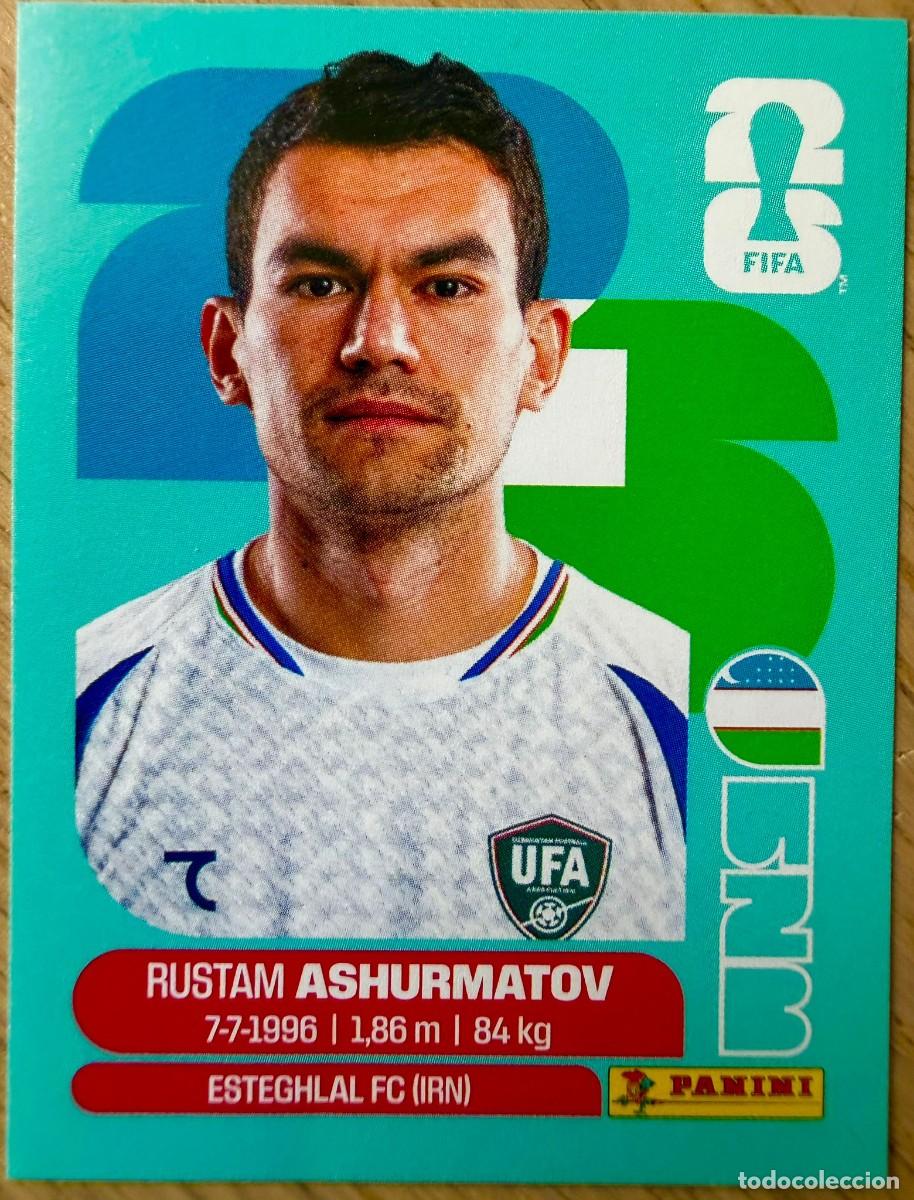 Football Stickers: UZB7 UZB 7 ASHURMATOV UZBEKISTAN MUNDIAL FIFA WORLD CUP 2026 26 STICKER CROMO PANINI SIN PEGAR