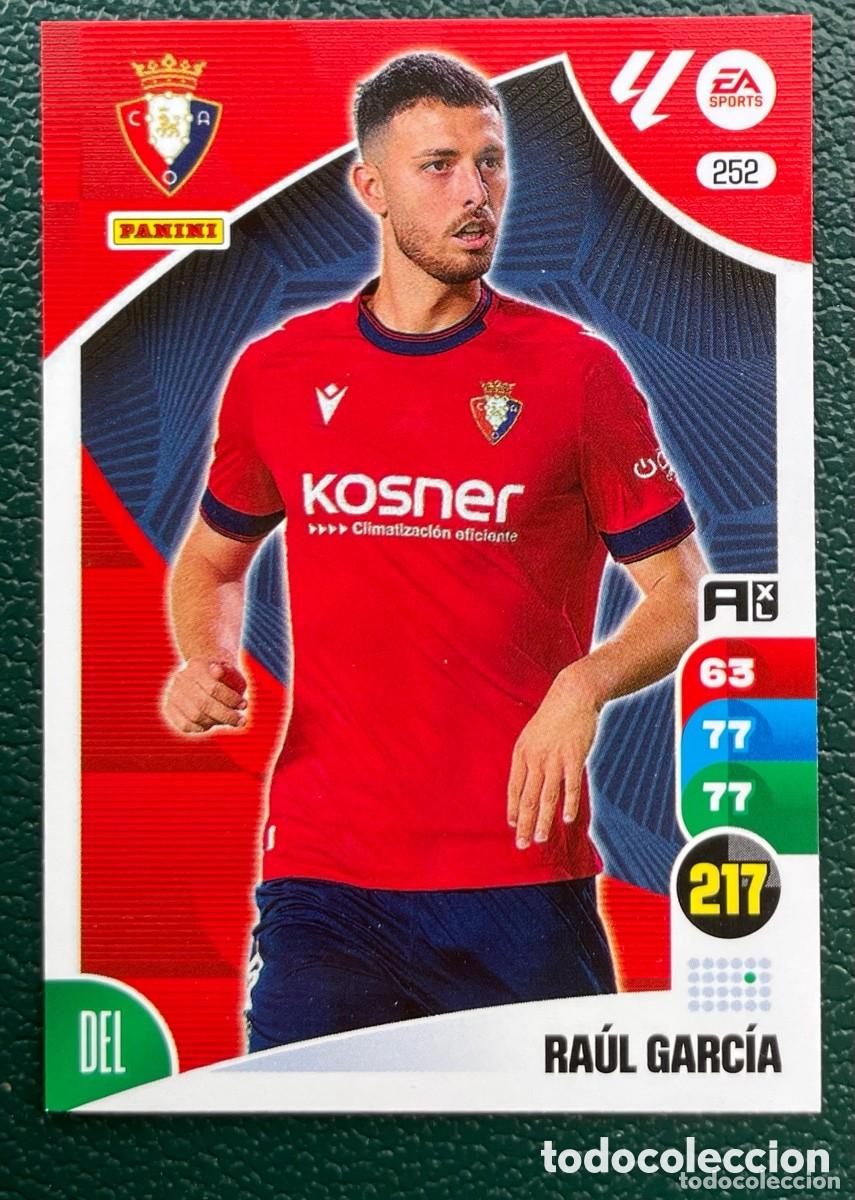 Football Stickers: 252 RAUL GARCIA OSASUNA FICHAS ALBUM ADRENALYN XL 2024 2025 24 25