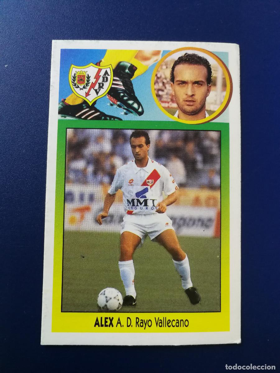 Cromos de F&uacute;tbol: Alex Rayo Vallecano, Ultimo Fichaje n&ordm; 28, versi&oacute;n dif&iacute;cil, Este 3/94, despegado