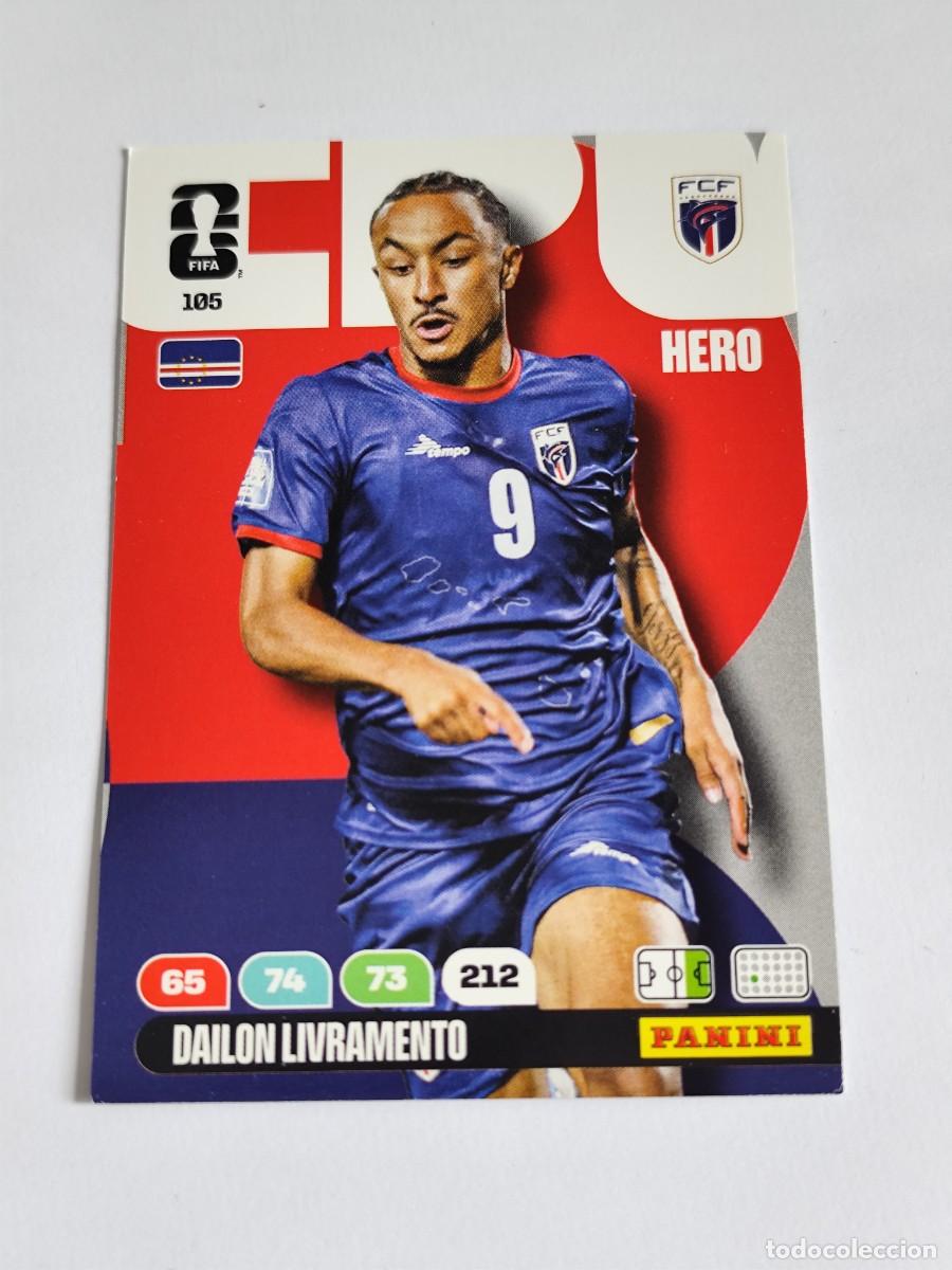 Football Stickers: FIFA WORLD CUP 2026 PANINI ADRENALYN XL 105 DAILON LIVRAMENTO - HERO CABO VERDE