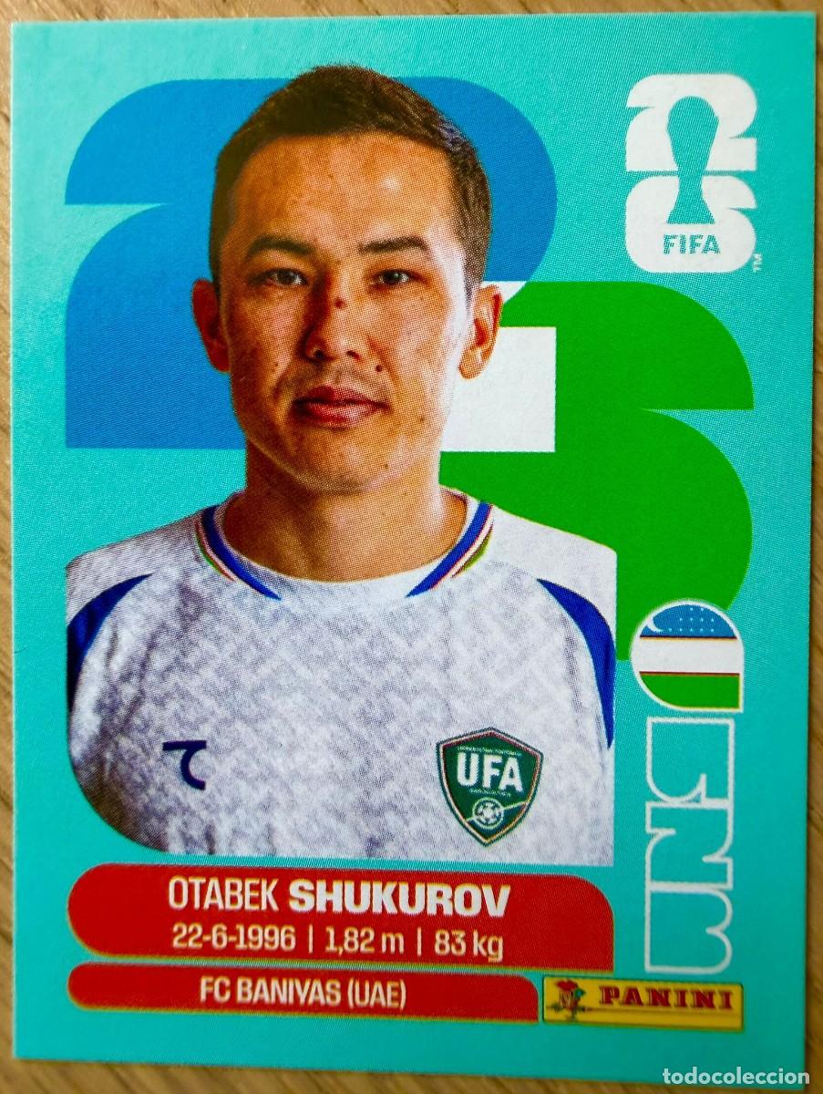 Cromos de F&uacute;tbol: UZB11 UZB 11 SHUKUROV UZBEKISTAN MUNDIAL FIFA WORLD CUP 2026 26 STICKER CROMO PANINI SIN PEGAR