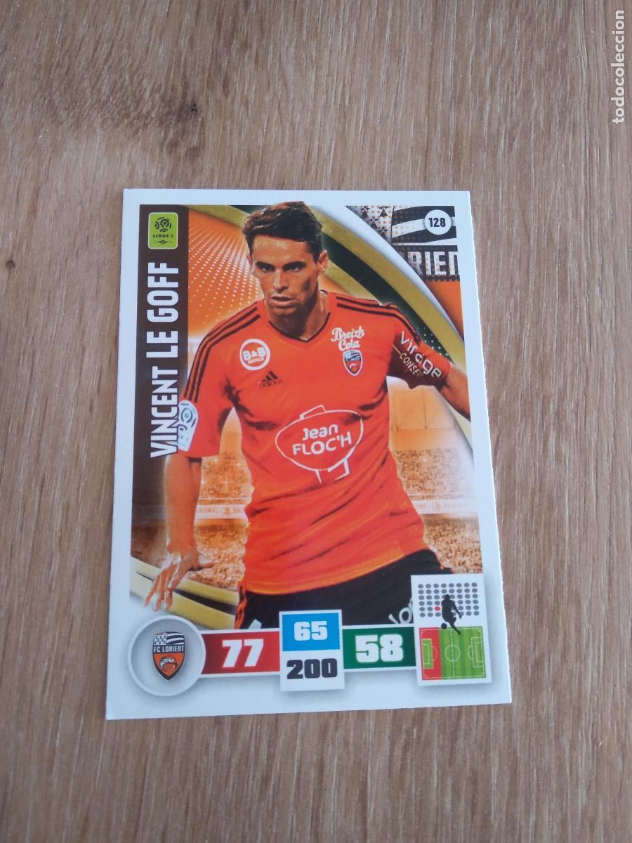 Cromos de F&uacute;tbol: 128 LE GOFF LORIENT CROMO FUTBOL PANINI LIGA FRANCIA 2016-2017 FOOT LIGUE 1 ADRENALYN 16-17