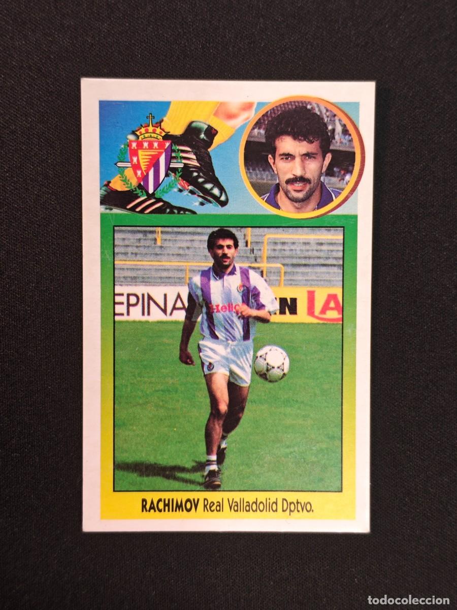 Cromos de F&uacute;tbol: CROMO LIGA ESTE RACHIMOV REAL VALLADOLID NUNCA PEGADO SIN PEGAR 93 94 1993 1994 RA526