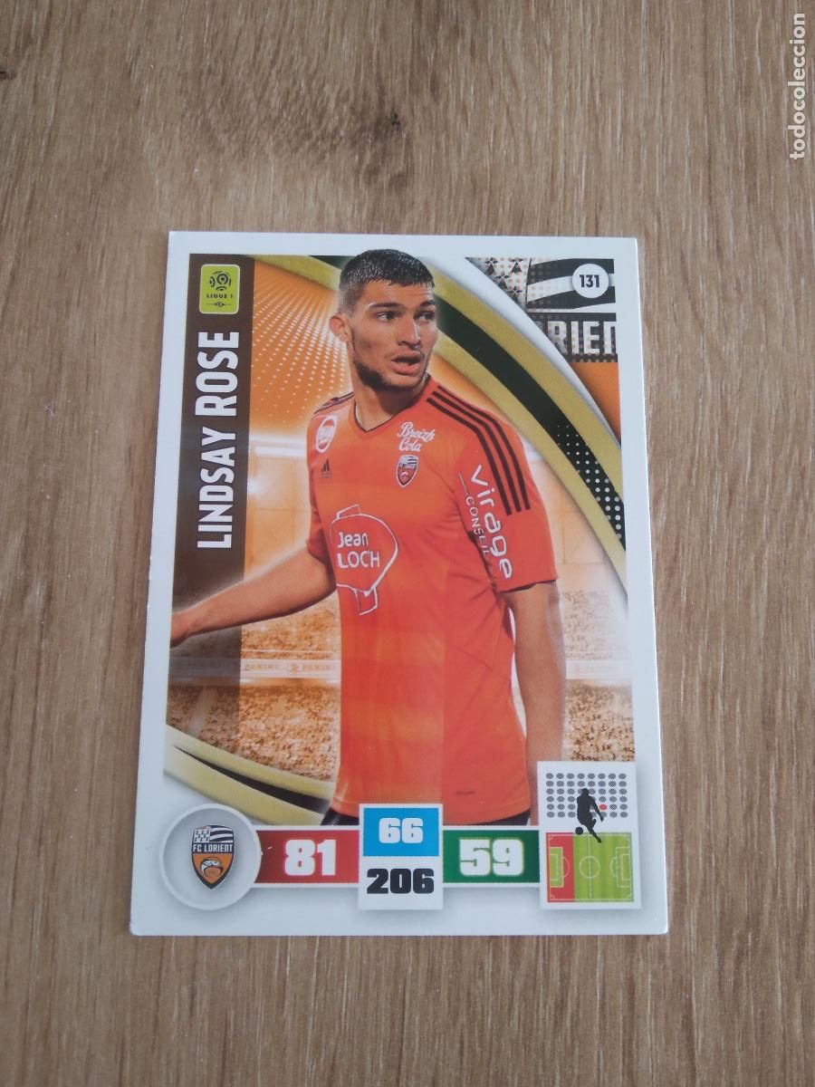 Cromos de F&uacute;tbol: 131 LINDSAY ROSE LORIENT CROMO FUTBOL PANINI LIGA FRANCIA 2016-2017 FOOT LIGUE 1 ADRENALYN 16-17