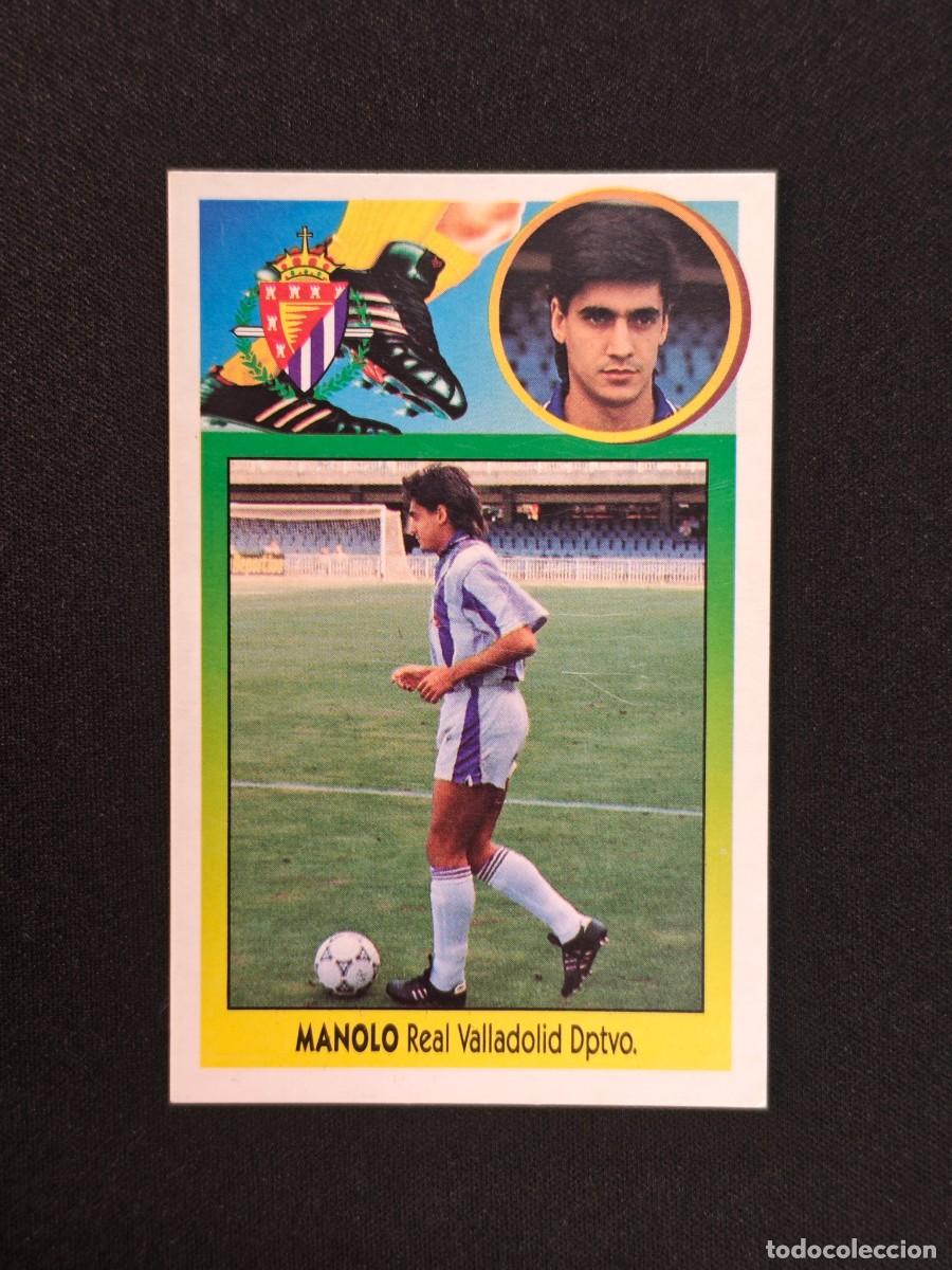 Cromos de F&uacute;tbol: CROMO LIGA ESTE MANOLO REAL VALLADOLID NUNCA PEGADO SIN PEGAR 93 94 1993 1994 RA526