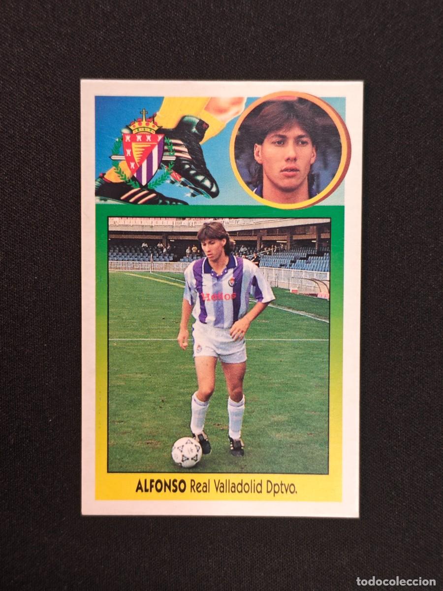 Figurine di Calcio: CROMO LIGA ESTE ALFONSO BAJA CARTON REAL VALLADOLID NUNCA PEGADO SIN PEGAR 93 94 1993 1994 RA526