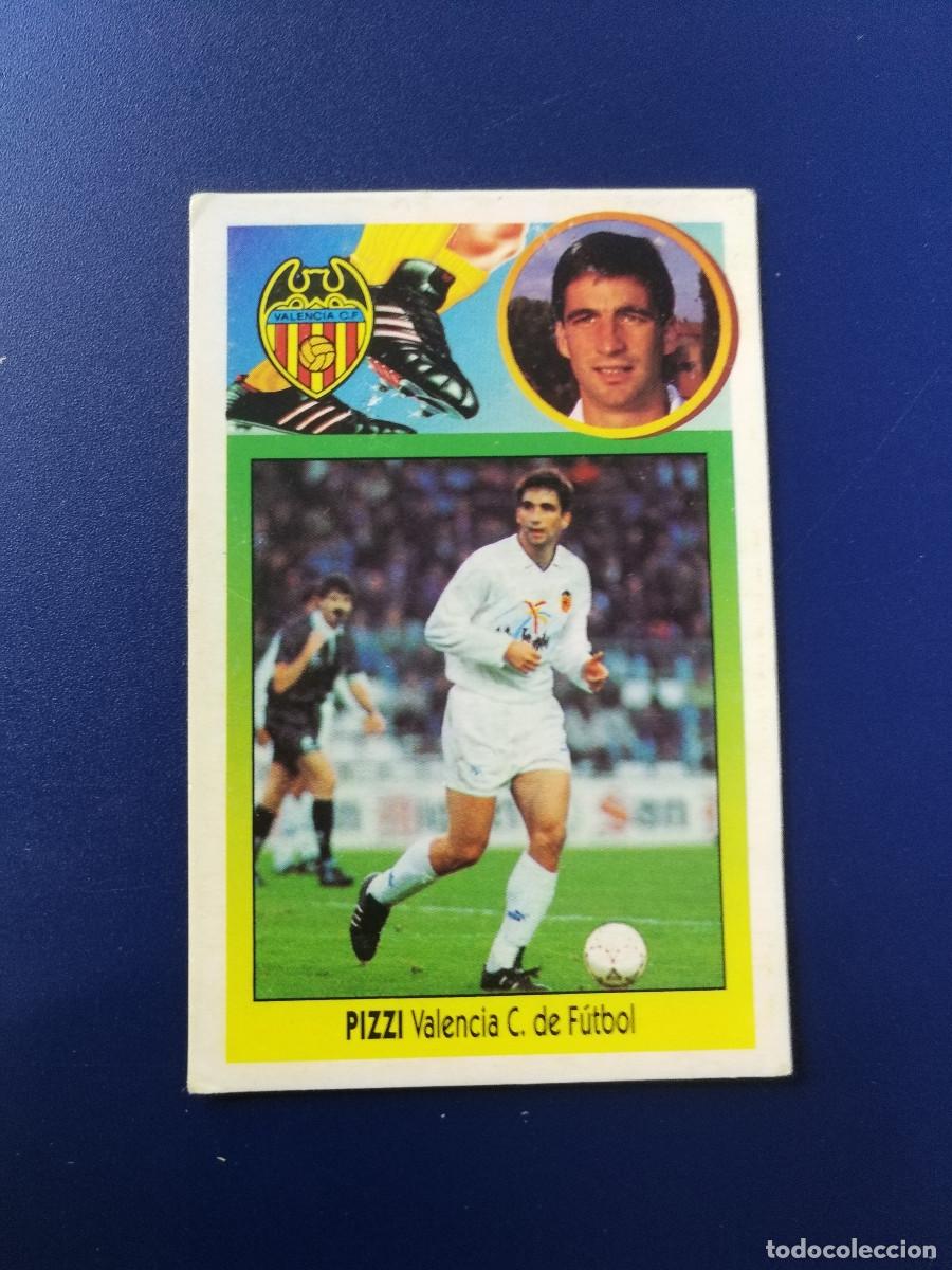 Figurine di Calcio: Pizzi Coloca Valencia CF, editorial Este 1993-94, Este 93/94, despegado