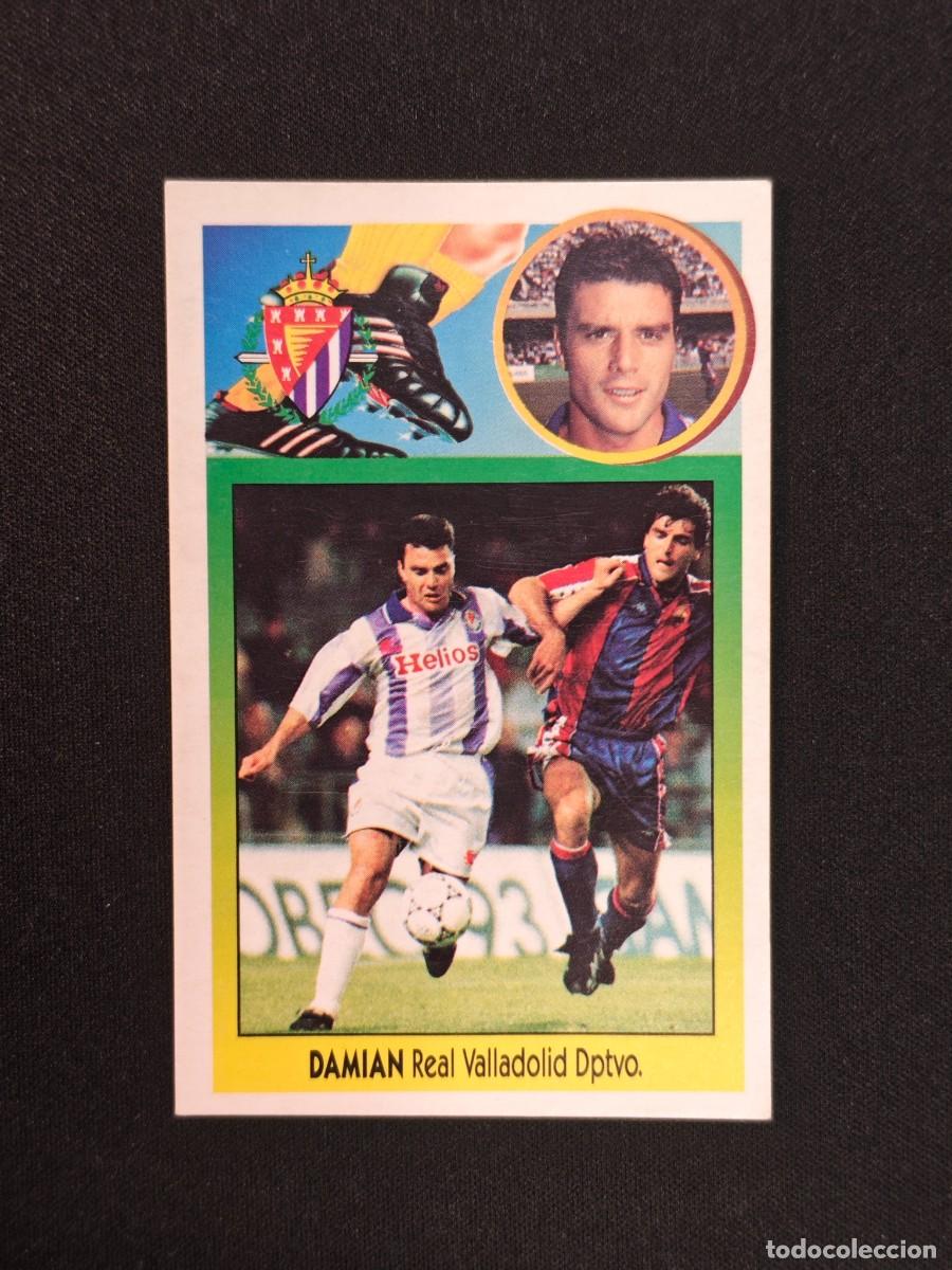 Figurine di Calcio: CROMO LIGA ESTE DAMIAN REAL VALLADOLID NUNCA PEGADO SIN PEGAR 93 94 1993 1994 RA526