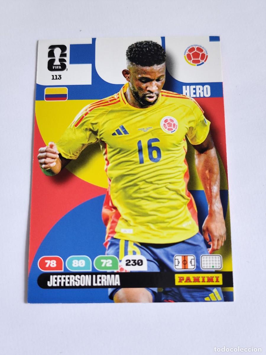 Figurine di Calcio: FIFA WORLD CUP 2026 PANINI ADRENALYN XL 113 JEFFERSON LERMA - HERO COLOMBIA