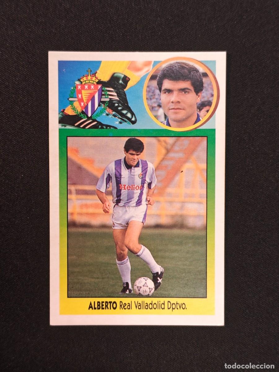 Fu&szlig;ball-Sticker: CROMO LIGA ESTE ALBERTO REAL VALLADOLID NUNCA PEGADO SIN PEGAR 93 94 1993 1994 RA526