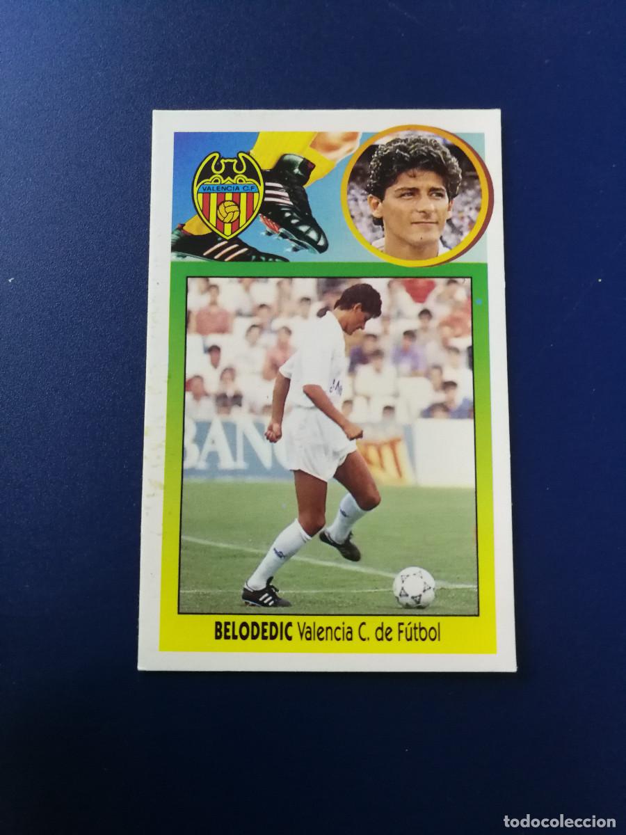 Football Stickers: Belodedic Coloca Valencia CF, editorial Este 1993-94, Este 93/94, despegado