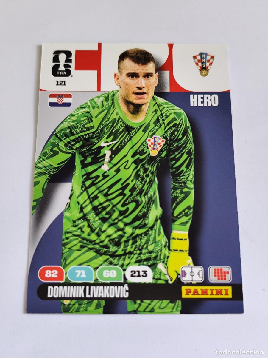 Football Stickers: FIFA WORLD CUP 2026 PANINI ADRENALYN XL 121 DOMINIK LIVAKOVIC - HERO CROACIA