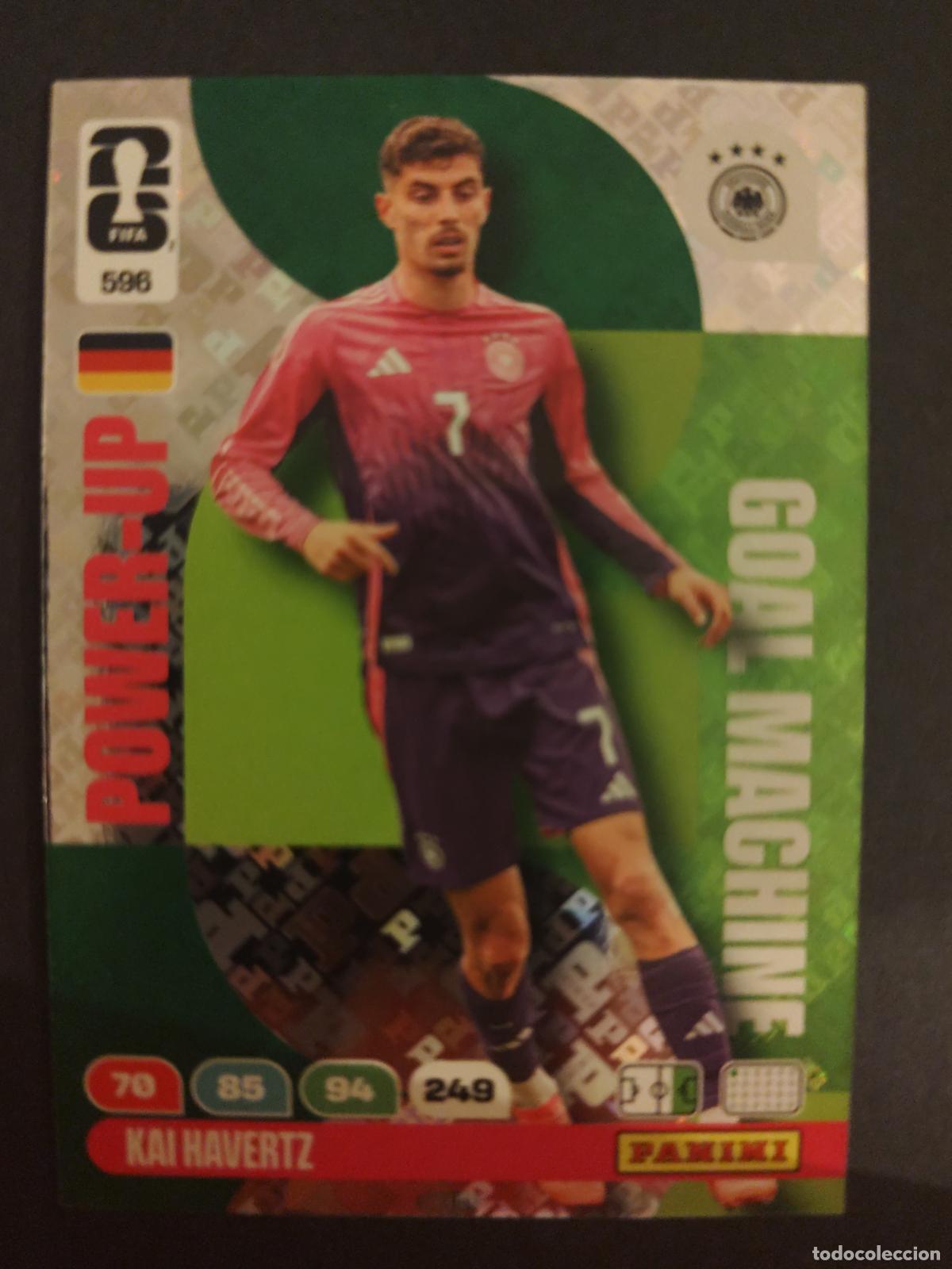 Cromos de F&uacute;tbol: 596 KAI HAVERTZ ALEMANIA GOAL MACHINE ADRENALYN MUNDIAL FIFA WORLD CUP 2026 PANINI